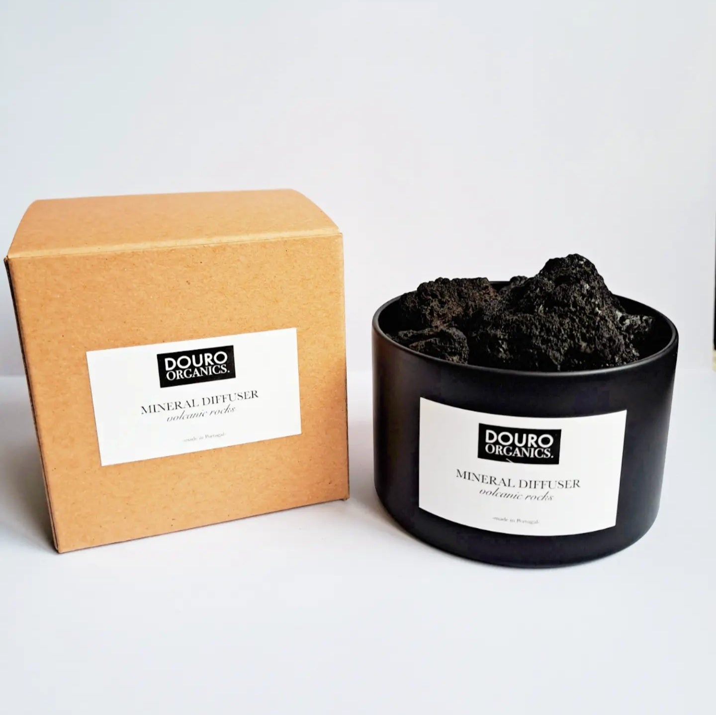 Mineral Diffuser - Black Volcanic Rocks